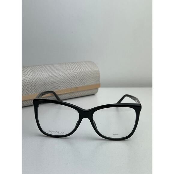 NEW Jimmy Choo JC362 Oversized Black Eyeglasses Frames - Picture 4 of 7